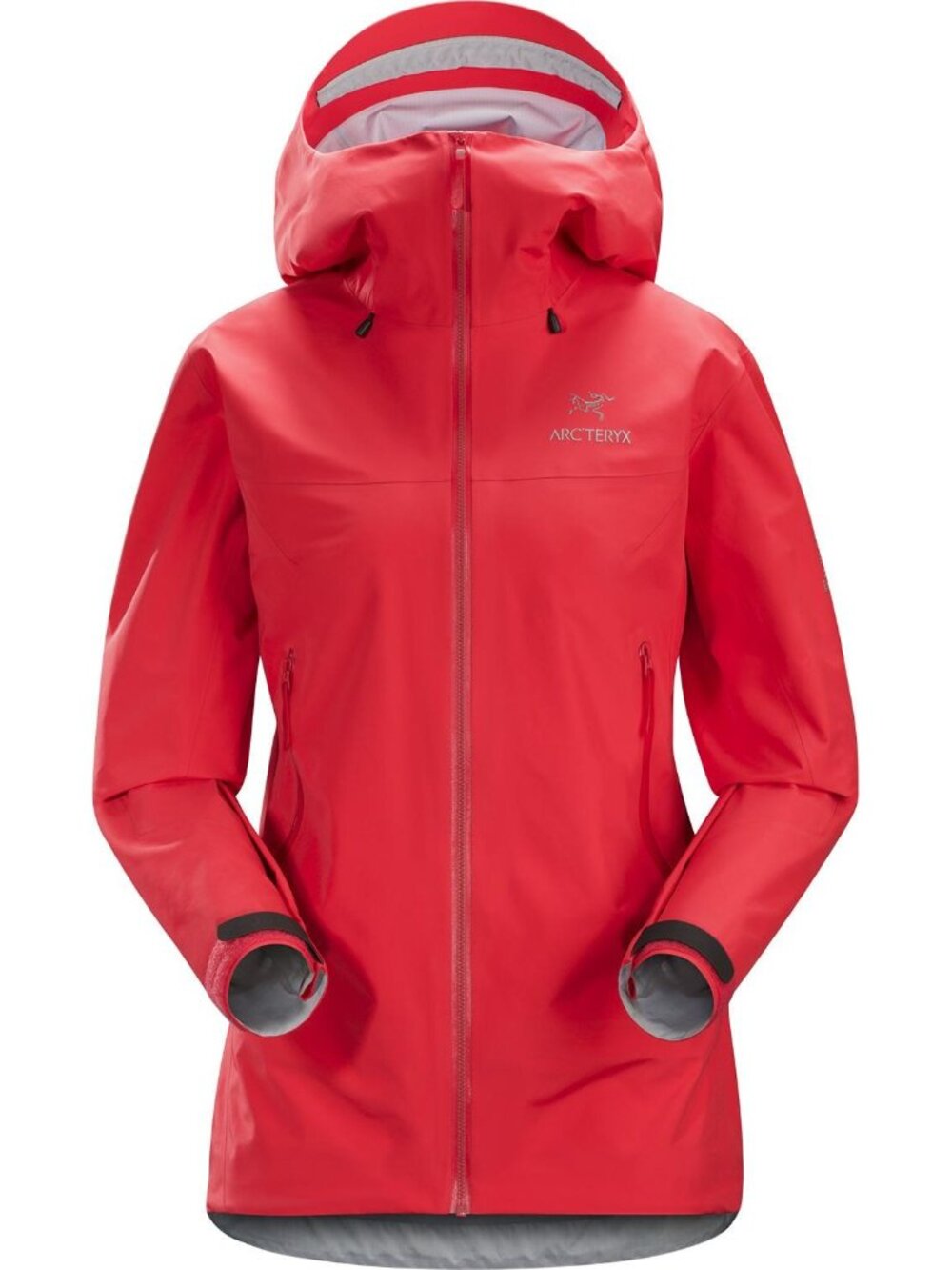 Arc'teryx Women's Red Hooded Shell Jacket Beta LT